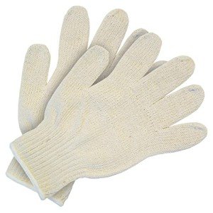 24 Pairs Cotton Knit Work Gloves for All