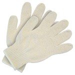 24 Pairs Cotton Knit Work Gloves for All