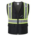 HATAUNKI High Visibility Reflective Safety Vest