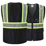 HATAUNKI High Visibility Reflective Safety Vest