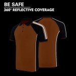 High Visibility Reflective Safety T-Shirts - 3 Pack