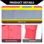 Women's Reflective Safety Polo Shirt - Pink