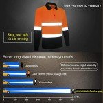 Hi-Vis Reflective Polo Shirt for Men and Women