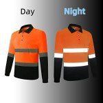 Hi-Vis Reflective Polo Shirt for Men and Women