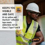 Hi-Vis Reflective Safety Vest with 8 Pockets