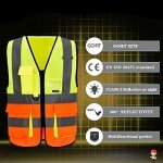 High Visibility Safety Vest - ANSI Class 2 Mixed