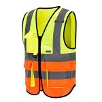 High Visibility Safety Vest - ANSI Class 2 Mixed