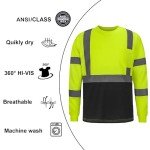 High Visibility Class 3 Safety T-Shirt with Pockets