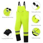 Waterproof Heavy-Duty Safety Rain Gear for Men
