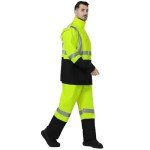 Waterproof Heavy-Duty Safety Rain Gear for Men