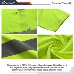 Hi-Vis Reflective Safety T-Shirt 3 Pack