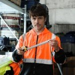 Hi-Vis Reflective Hoodie for Men - Class 3, XL