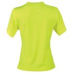 Women's High Visibility Lime Short-Sleeve T-Shirt