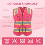 High Visibility Rhino Hit Safety Vest with Pockets