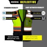 High Visibility Reflective Safety Vest for Work