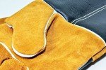 Premium Leather Heat Resistant BBQ & Fireplace Gloves