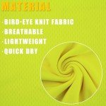 High-Visibility Long Sleeve Sun Protection Shirts, 2PCS