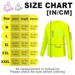 High-Visibility Long Sleeve Sun Protection Shirts, 2PCS