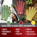 TruChef Level 5 Cut Resistant Gloves - 3 Pack