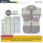Hi-Vis Black Surveyor Safety Vest for All