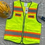 High Visibility Reflective Safety Vest with Pockets