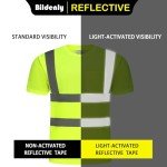 High Visibility Reflective Safety T-Shirt for Work