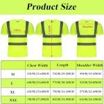 High Visibility Reflective Safety T-Shirt for Work