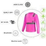 Hi-Vis Reflective Long Sleeve Safety Shirts for Men