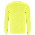 Hi-Vis Long Sleeve Safety T-Shirt - Yellow