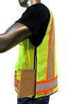Men's High Visibility Safety Vest with Pockets