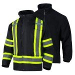 FONIRRA Men's High Visibility Waterproof Safety Jacket