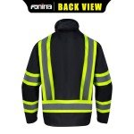 FONIRRA Men's High Visibility Waterproof Safety Jacket