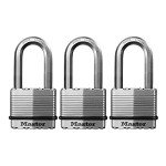 Magnum Heavy Duty Outdoor Padlock - 3 Pack