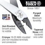Klein Tools Cutting and Crimping Tool for Terminals