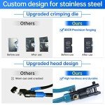 Muzata Hydraulic Crimper Tool for Cable Railing