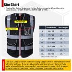 Class 2 Retro-Reflective Safety Vest with 9 Pockets
