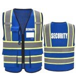 Blue Men's Security Vest by AYKRM
