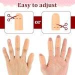 20Pcs Silicone Finger Protectors for Pain Relief