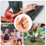 20Pcs Silicone Finger Protectors for Pain Relief