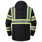 Hi-Vis Waterproof Safety Rain Jacket and Pants
