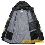 Hi-Vis Waterproof Safety Rain Jacket and Pants