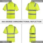 Hi Vis Safety T-Shirt – Breathable 3-Pack (Yellow)