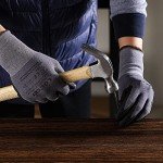 MicroFoam Nitrile Coated Safety Work Gloves - 12 Pairs