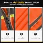 High Visibility Safety Vest with Pockets & Reflectors