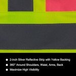 Women's Reflective Hi-Vis Pink Safety Jacket