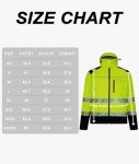 Hi-Vis Reflective Safety Hoodies for Men