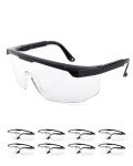 FIMOSON Clear Safety Glasses - 8 Pack