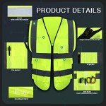 15 Pack High Visibility Reflective Safety Vests