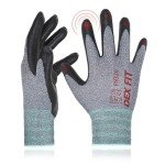 DEX FIT FN330 Nitrile Work Gloves, 3 Pairs