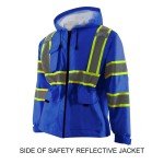 High Visibility Bomber Safety Jacket for Men & Women